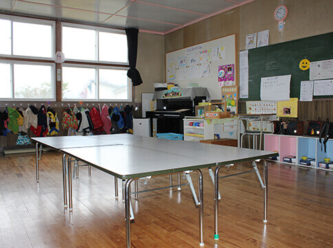 年長・年中組保育室