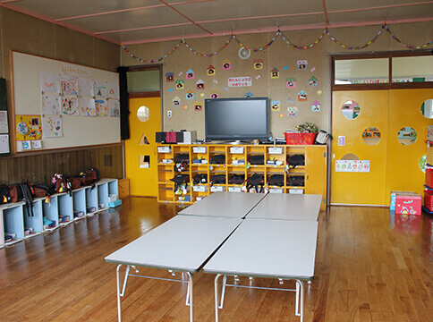 年長・年中組保育室