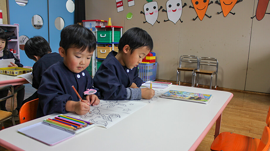 預かり保育開始