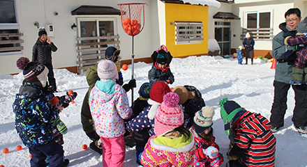 雪上運動会