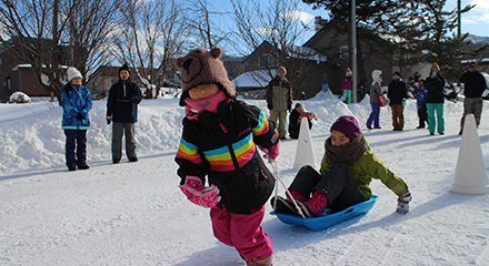 雪上運動会