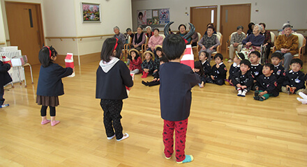 グループホーム訪問